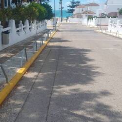 Zugang zum Meer durch Ferienappartements