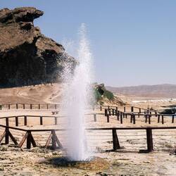 Bei uns gab es keine Fontäne