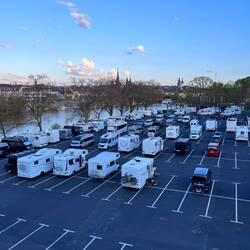 Stellplatz in Würzburg direkt am Main