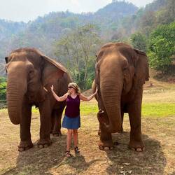 Setting up a pose...