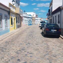 Die Innenstadt von Castro Marin, eher ruhig 🥴