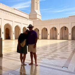 Mosque courtyard