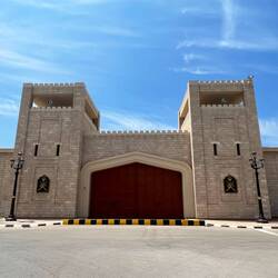 Sultan's palace gates