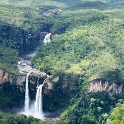 the waterfalls from yesterday