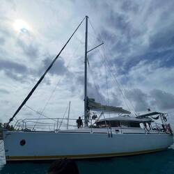 Our sailing boat. Big fish 1 🐠