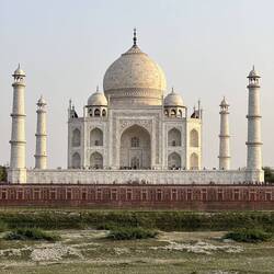 Taj Mahal at sunset