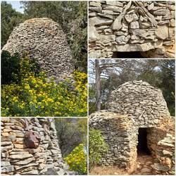 Einstige Hirten-Unterstände, mörtellos gefügt