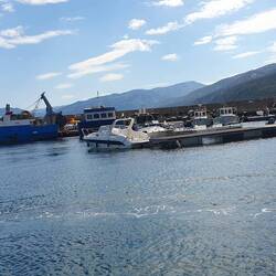 Der Hafen von Cala Gonone