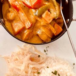 ..and vegetable curry.. ❤️