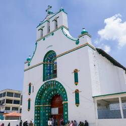 Die besagte Kirche von aussen - innen sind Fotos strengstens verboten...