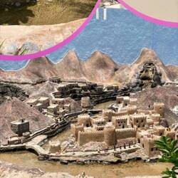 Man made tributaries of water with a process on utilizing the water as quality changes