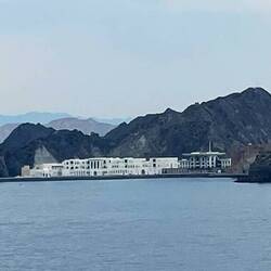 The palace as viewed from the ship