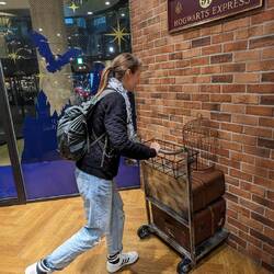 Im Harry Potter Merchandise Laden in Akasaka.