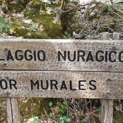 Der Eingang zum Nuraghendorf