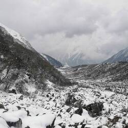 Abstieg nach dem Mittag