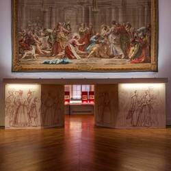 Manifattura dei Goberlins, Lavanda dei piedi. Arazzo della serie «Nuovo Testamento»