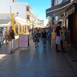 Fußgängerzone in Vila Real de Santo Antõnio