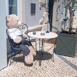 Nette Deko eines Restaurant