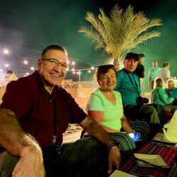Let the festivities begin — Al Maha Luxury Resort Bedouin Camp — Dubai, UAE.