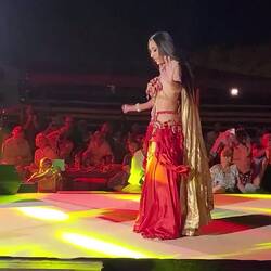 Belly dancers — Al Maha Luxury Resort Bedouin Camp — Dubai, UAE.