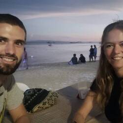 Dinner am Strand