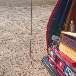 Aussendusche ist bei dem Wetter herrlich