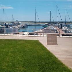 Da ganz hinten sind die Sandstrände