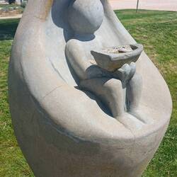 Die Skulptur gefiel mir einfach