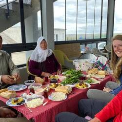 Frühstück mit Abdullahs Eltern