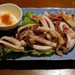 Gebratener Tintenfisch