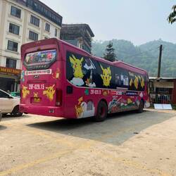 Pikachu-Bus in Sa Pa 😄