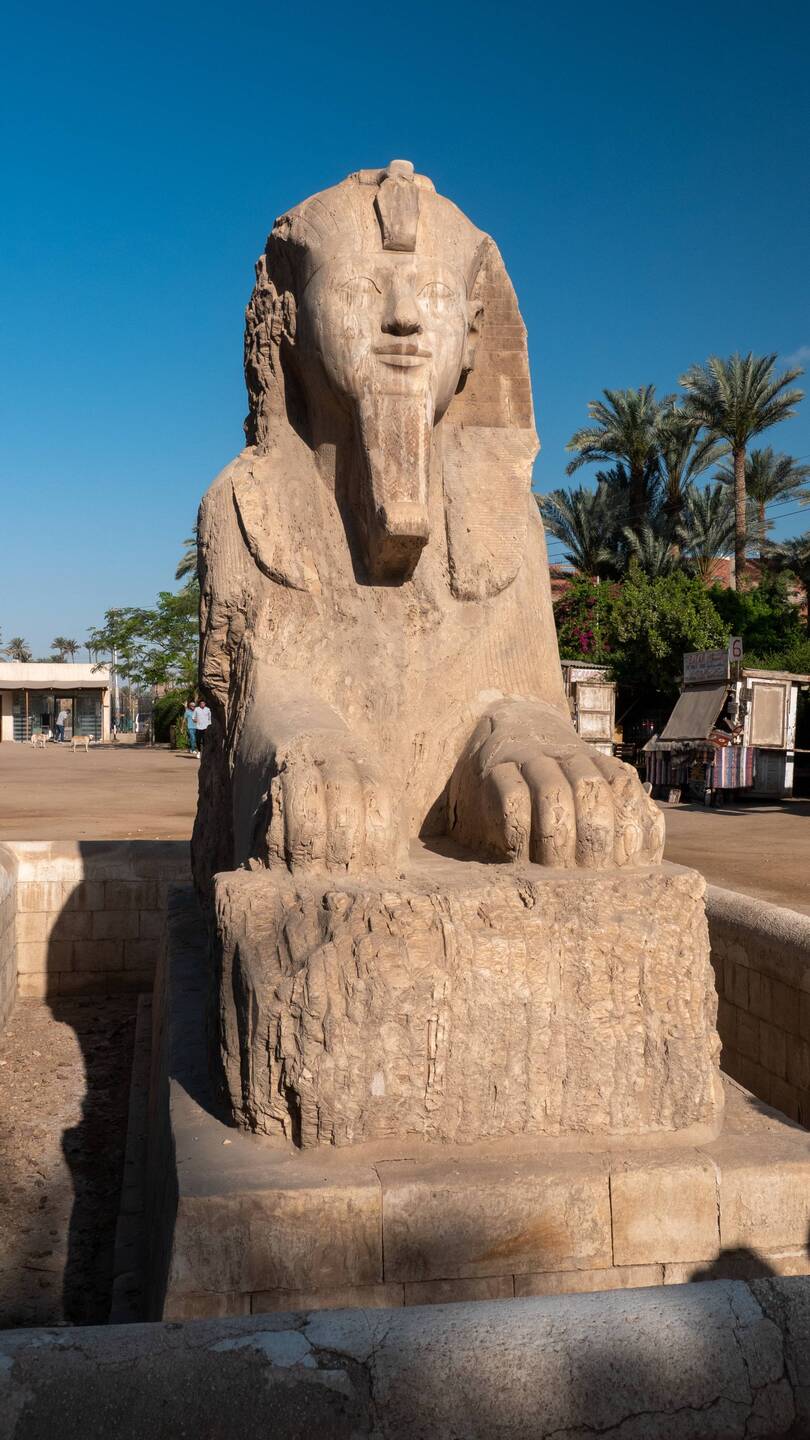 Alabaster Sphinx von Memphis