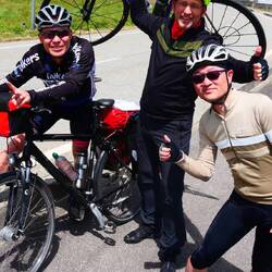 Die wollten die Räder schon vom Gewicht her nicht tauschen