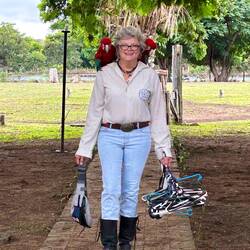 The owner of the Pousada, Sandra, is considered to be their mom