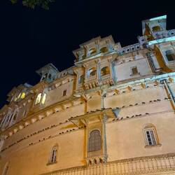 Our room has a balcony like the second floor from the top
