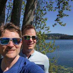 11km long run. Our favourite, Elk Lake