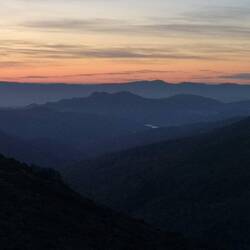 Es wird Nacht in den Bergen