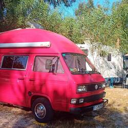 Eine Nacht auf dem Campingplatz