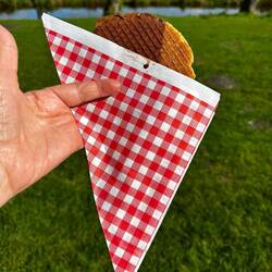 Dutch Waffles with Syrup & Choclate