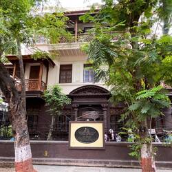 The house Ghandi lived in while in Mumbai