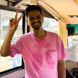 Our student guide, Mustafa ... born and raised in Dharavi — Mumbai, India.
