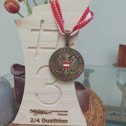 Dritter Platz Duathlon Staatsmeisterschaft AK W50-54