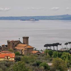 Die kleine Festung von Bolsena
