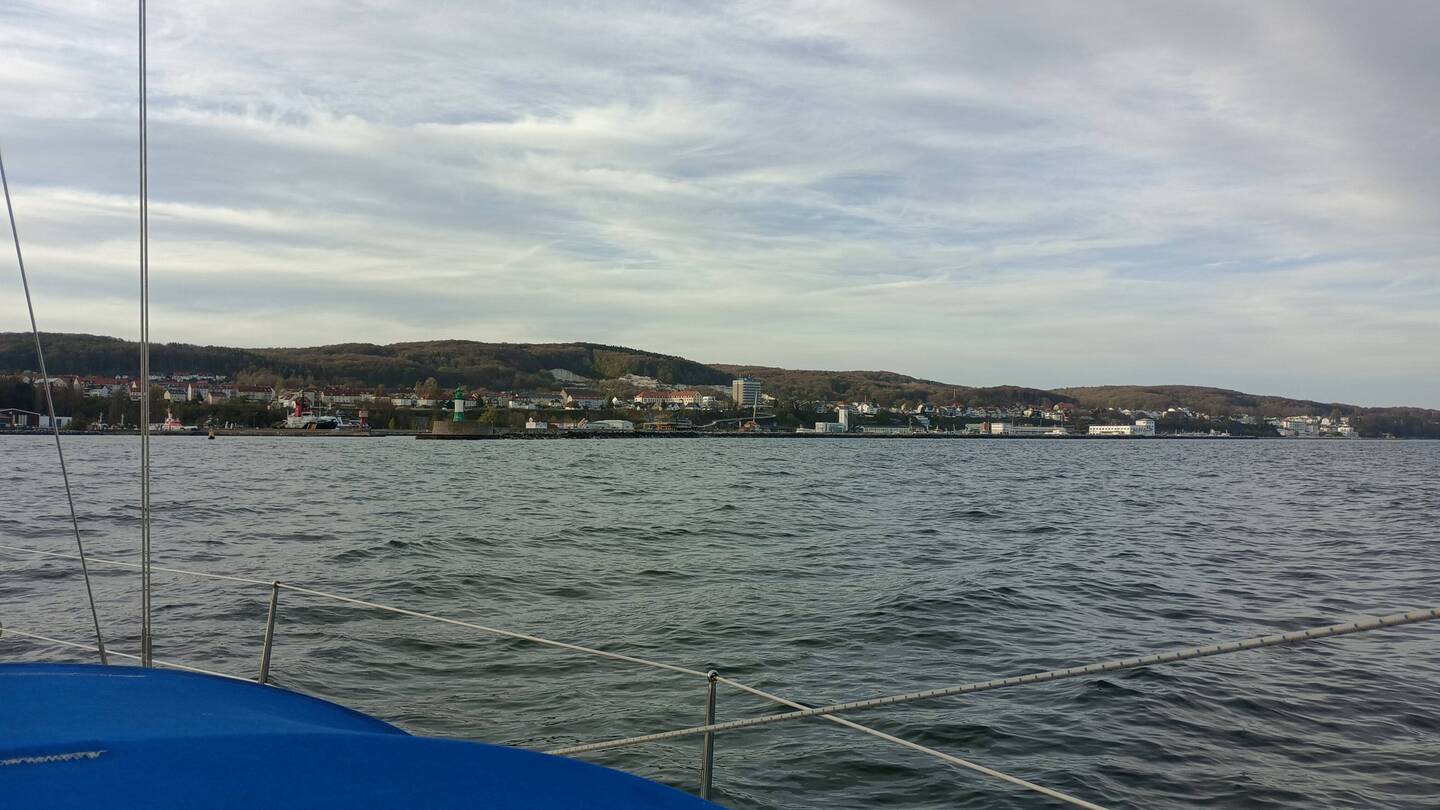 Hafenansteuerung von Sassnitz