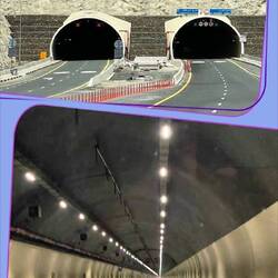 New Road- LONGEST Tunnel in UAE