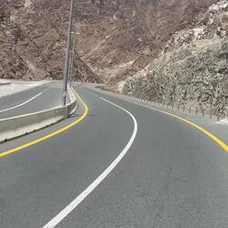 VIDEO- New Road (built in 8 months) through 5 mountains