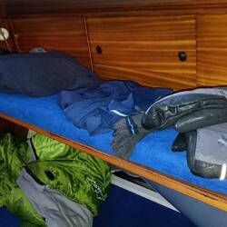 Warme Klamotten bereitgelegt