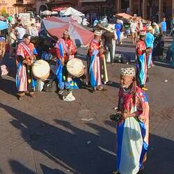 Medina market entertainment