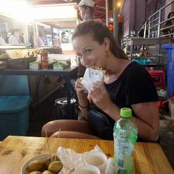 Röstiähnlicher Snack und Tofu 👌😅