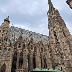 St Stephen's cathedral, in Stephansplatz